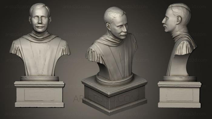 Busts and bas-reliefs of famous people (BUSTC_0697) 3D model for CNC machine